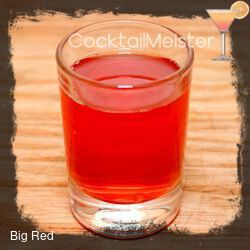 Big Red cocktail